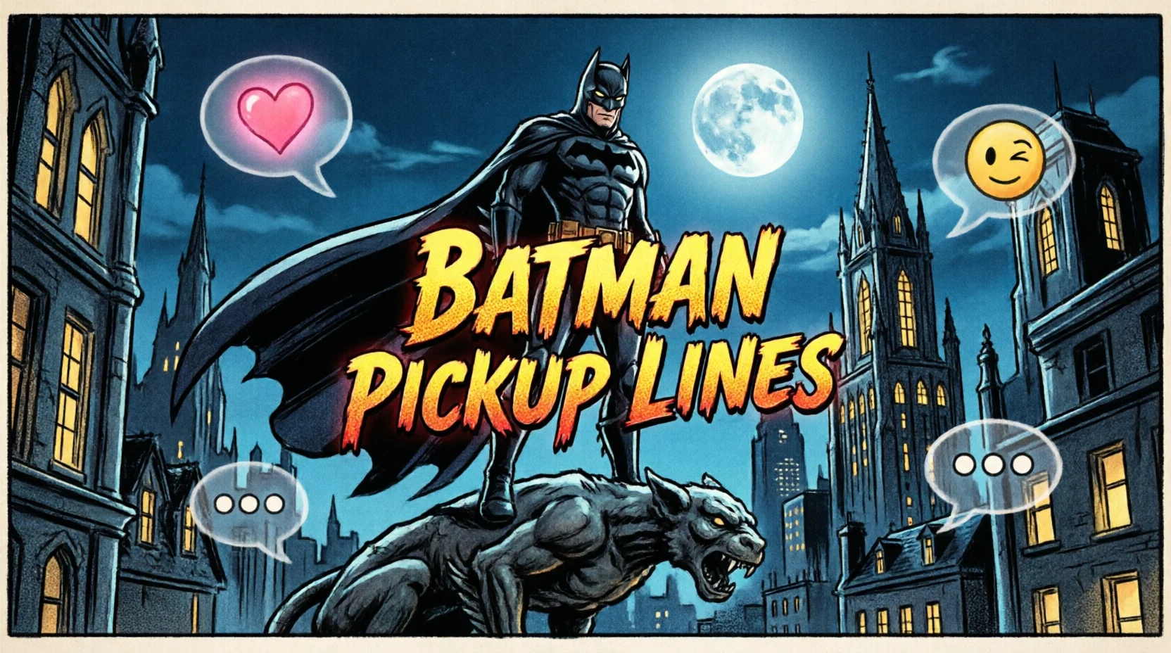 Batman Pickup Lines