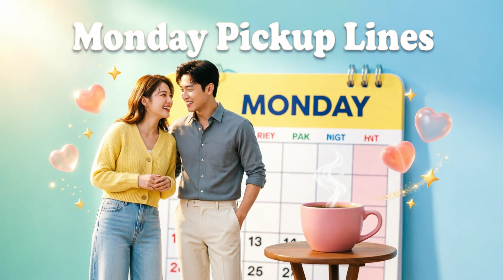 Monday Pickup Lines