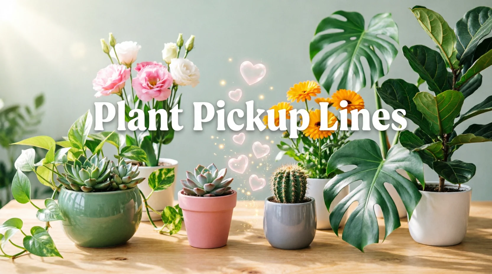 Plant Pickup Lines 🌱