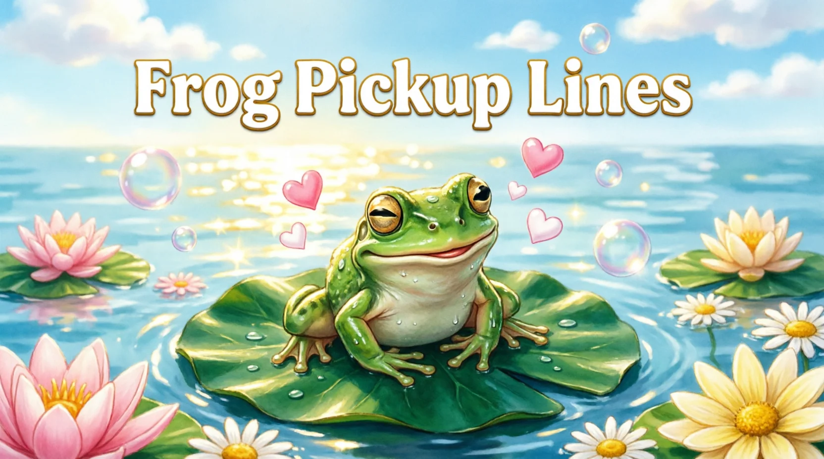 Frog Pickup Lines