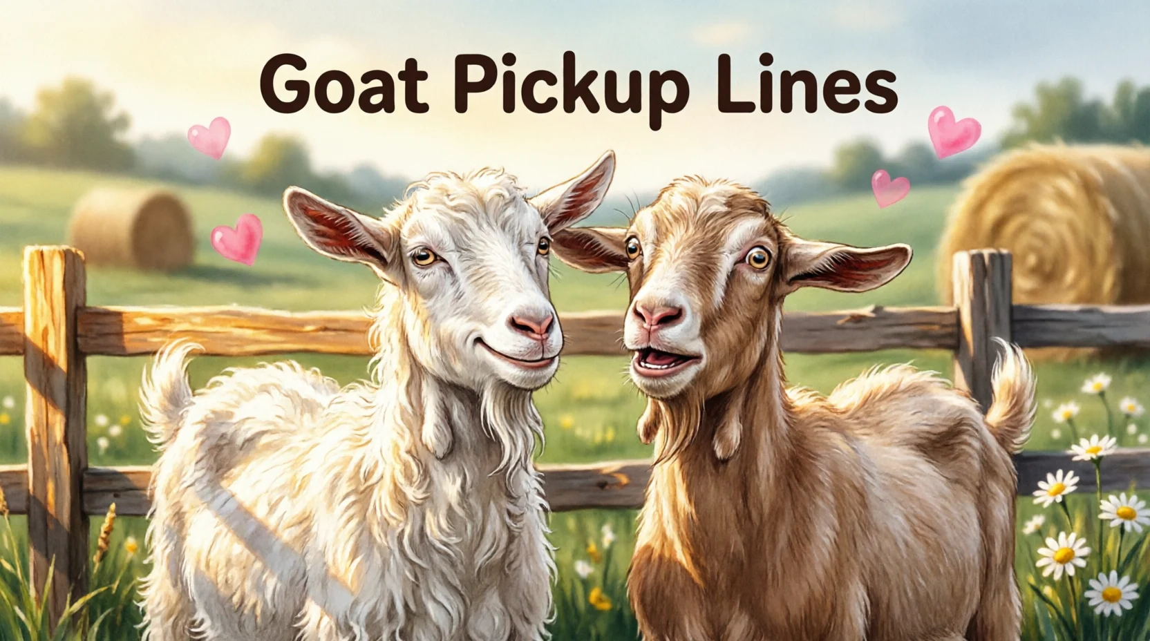Goat Pickup Lines