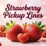 Strawberry Pickup Lines